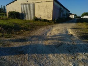 Réalisation d’un parking à Saint Pierre de Mons près de Langon