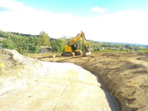 Réalisation d’un accès chantier à Saint André du Bois près de Langon