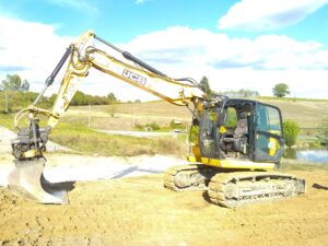 Réalisation d’un accès chantier à Saint André du Bois près de Langon