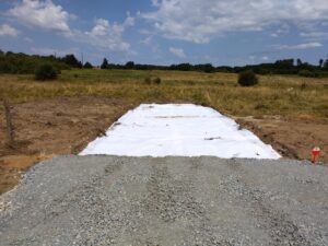 Aménagement d’un Parking avec Conception d’un Chemin – Bazas