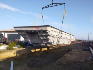 Terrassement d’une piscine à coque – Berthez